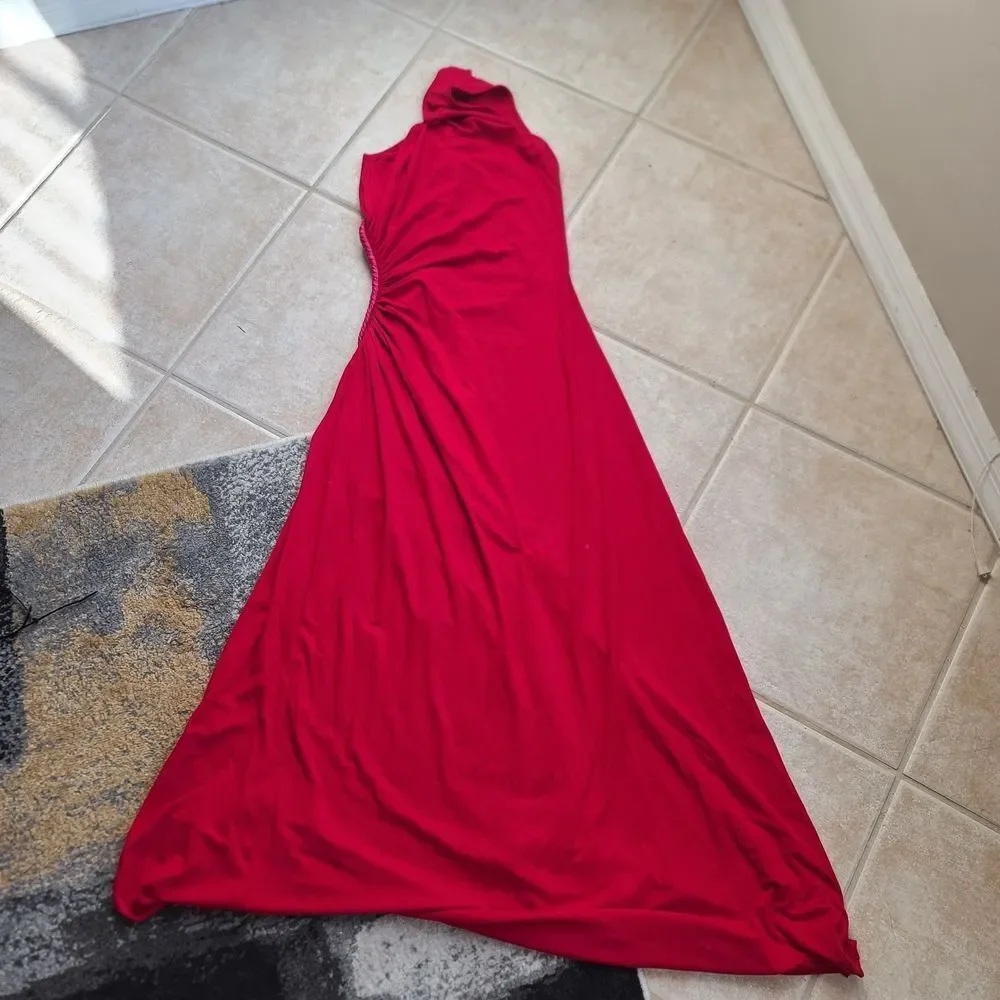 Pitusa One Shoulder Cut Out Side Slit Dress Standard - Picture 9 of 11